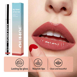Waterproof Dark Brown Lip Liner Pen | Long Lasting Brown Lip Liner