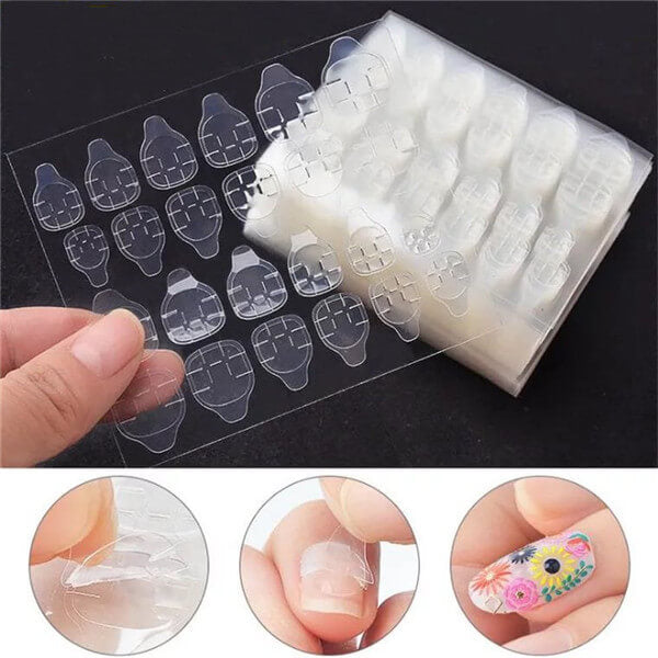 Waterproof Nail Stickers | Transparent Nail Stickers