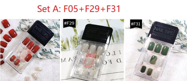 Waterproof Nail Stickers | Transparent Nail Stickers
