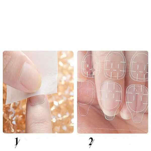 Waterproof Nail Stickers | Transparent Nail Stickers