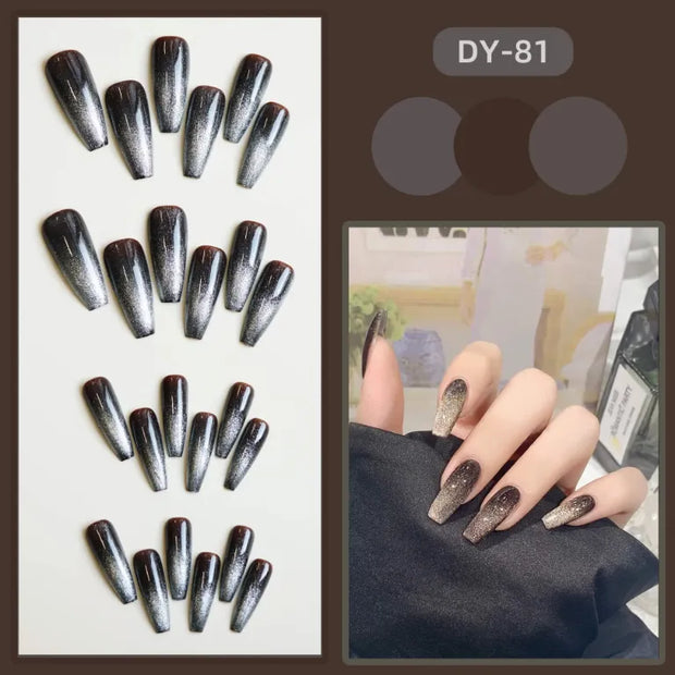 Waterproof Press On Nails | Pre Painted Gradient Nail Tips