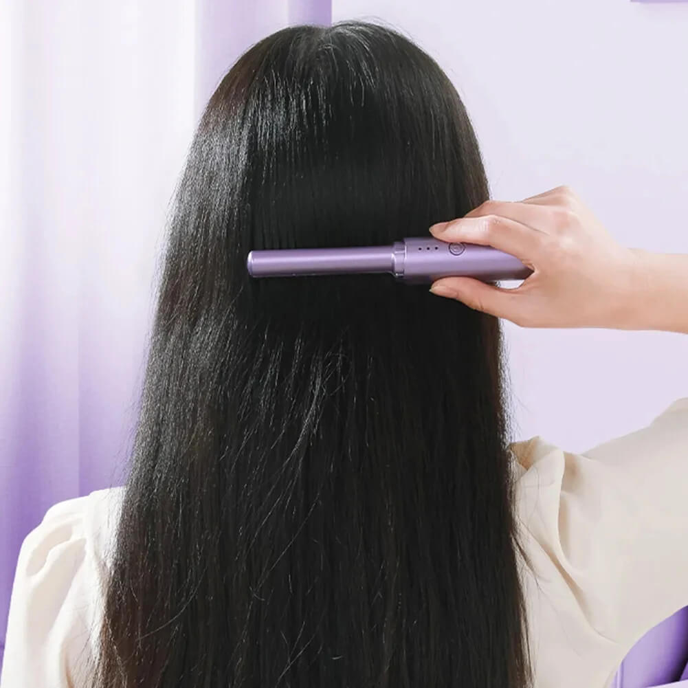Wireless Hair Straightener | Fast Heating Negative Ion Straightening