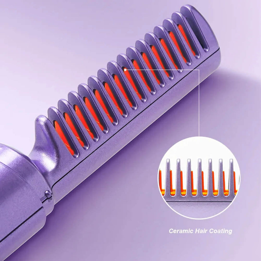 Wireless Hair Straightener | Fast Heating Negative Ion Straightening