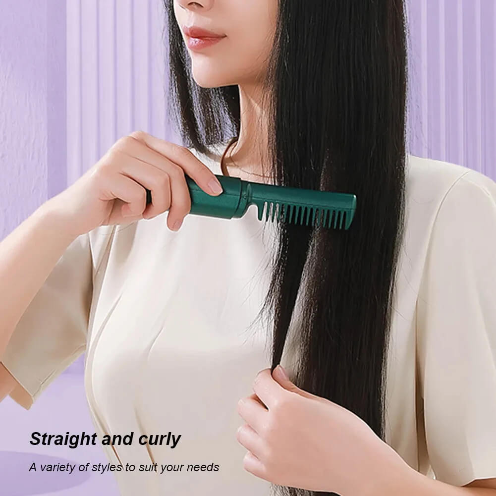 Wireless Hair Straightener | Fast Heating Negative Ion Straightening