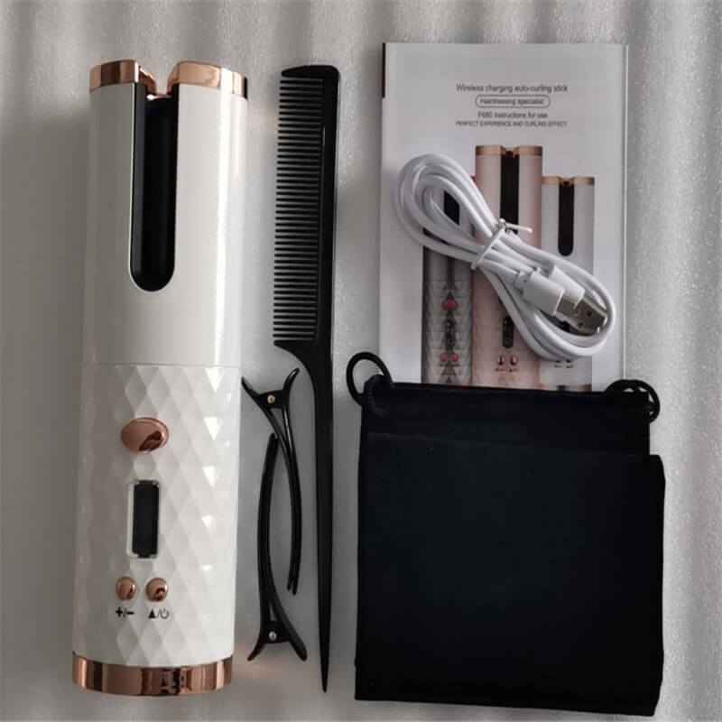 Wireless Multifunctional Curling Iron | USB Rechargeable Curling Iron