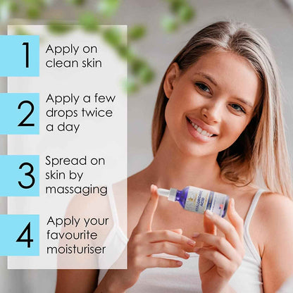 Pure Hyaluronic Acid Serum for Face 2oz Serum for Skin and Lips Hydrating Serum
